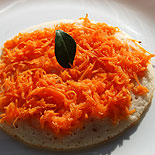 Carrot uthappam