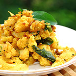 Cauliflower masala poriyal recipe