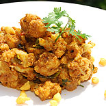 Cauliflower masala varuval