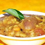 Chinna vengayam pasi paruppu sambar