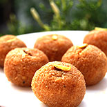 Coconut jaggery ladoo