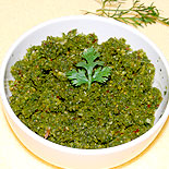 Coriander thogayal