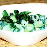 Cucumber pachadi