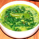 Dal palak curry