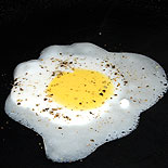 Egg free veg omelette 