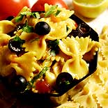 Farfalle Black Olive Pasta