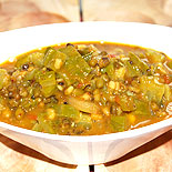 Green gram sambar