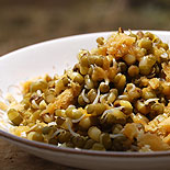 Green gram sprouts sweet sundal