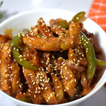 Honey sesame chilli potato