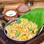 Broken wheat upma-karnataka style