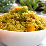 Kids lunch box veg pulav 10 min