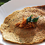 Kuthiraivali adai dosa