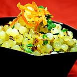 Lemon sago upma