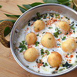 Mini curd vada/ Dahi vada