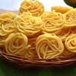 Mini pottukadalai murukku