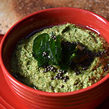 Mint chutney-for idli, dosa, roast