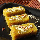 Moong dal burfi