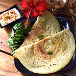 Moong dal chilla / Moong dal cheela