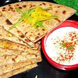 Moong dal paratha