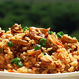 Mushroom fried rice