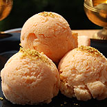 Muskmelon ice cream