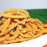 Omam murukku / Ajwain chakli / Carom seeds crispy fritters