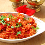 One pot beetroot rice