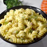 One pot fusilli casicum white sauce pasta