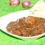 Onion puli kuzhambu