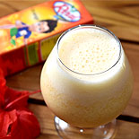 Orange banana smoothie