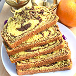 No oven orange swirl cake