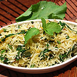 Palak pulao