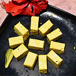 Pepper turmeric paneer