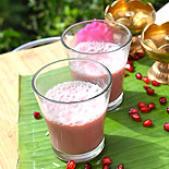 Pomegranate lassi