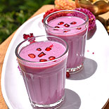 Pomegranate smoothie