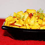 Potato shallow fry