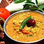 Snake gourd sambar