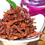 Purple cabbage pakoda 