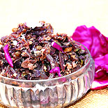 Purple cabbage poriyal