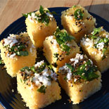 Carrot rava dhokla-Instant