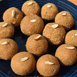 Rava jaggery ladoo-No white sugar