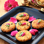 Chickpea rice vada