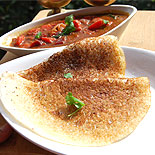 Sago dosa-Soft javvarisi dosa