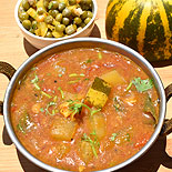 Southekayi sambar-Mangalore cucumber