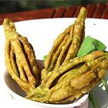 Spinach champakali namkeen