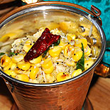 Sweet corn mangai sundal 