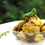 Sakkaravalli kizhangu masala methi poriyal