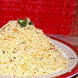 Thinai idiyappam or Foxtail millet string hoppers