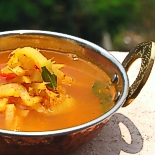 Vazhaithandu rasam