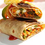 Veg kathi roll